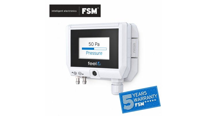 FSM Feel FDP con display de presión diferencial y sello de 5 años de garantía